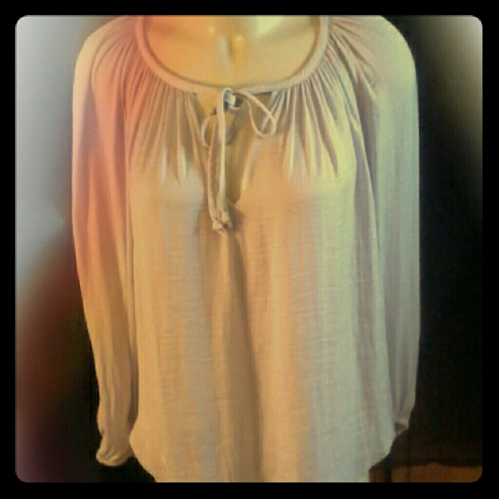 Long sleeve blouse